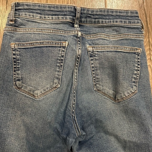 MNG by Mango Straight Leg Jeans Women's Size 6 High Waist Medium Wash Denim - Picture 14 of 15